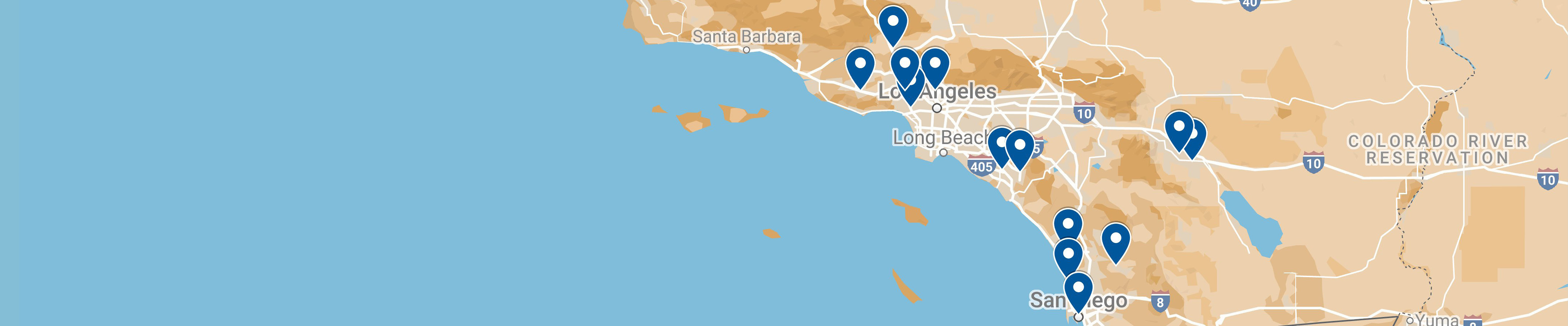 Bank of Southern California locations
