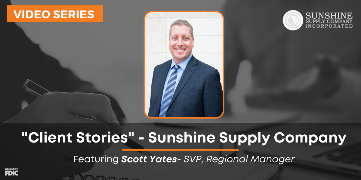 Scott Yates Client Stories Sunshine Supply Co